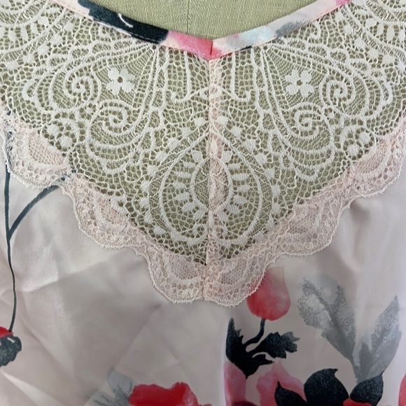 Apt 9 Intimates Fliral Lace Camisole size XL - Picture 2 of 7